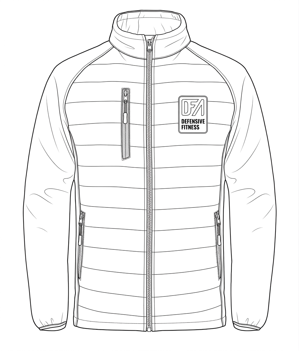 Padded Jacket Sizing Chart