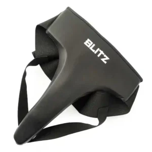 Female groin guard in black