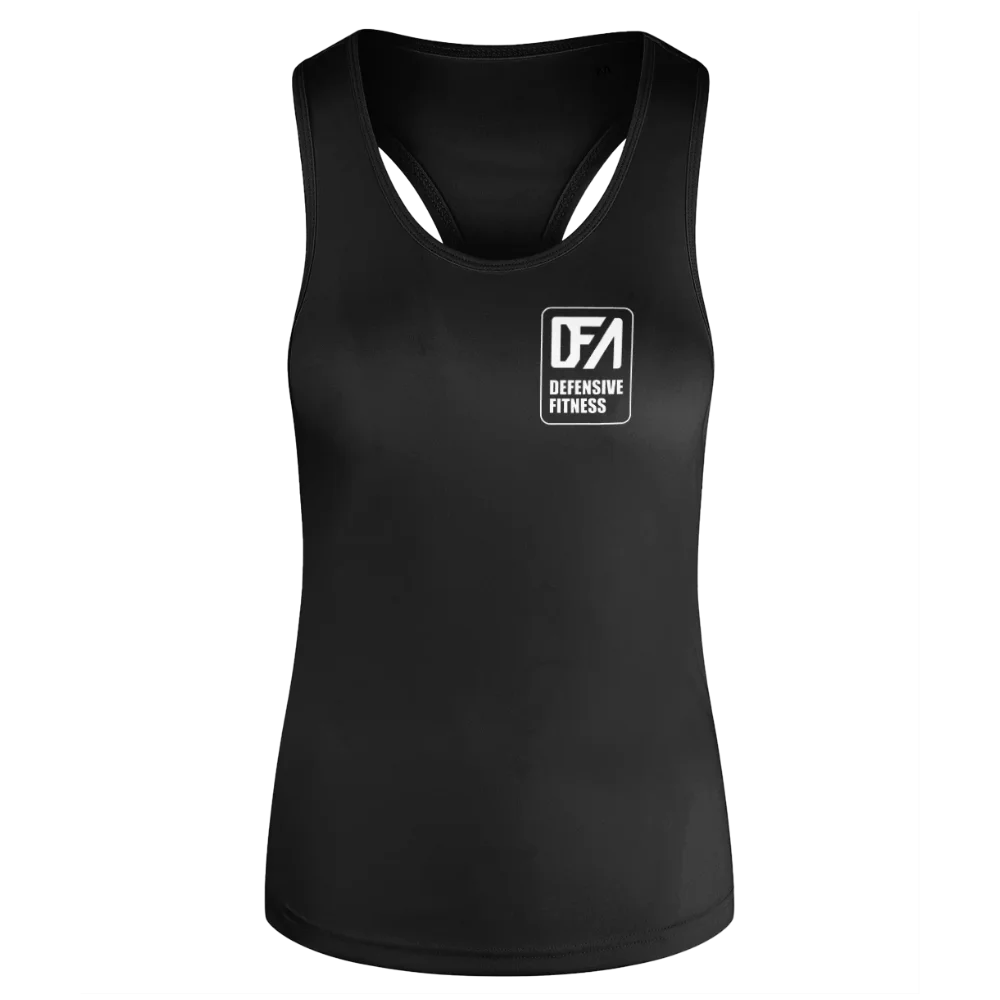 Racerback Vest in Black